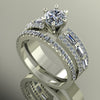 2.21ct Diamond Gold Bridal Set - 03US87